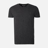 Men Spandex T-Shirt V-Neck