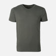Men Spandex T-Shirt V-Neck