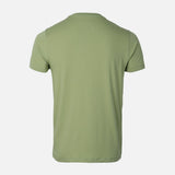 Men Spandex T-Shirt V-Neck