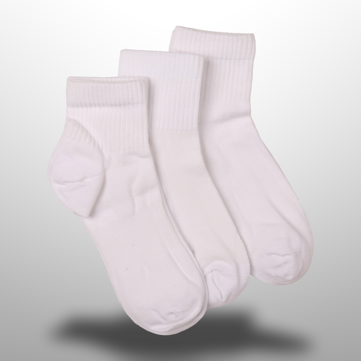 Unisex Qurter Sock 3Prs