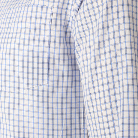 MEN LONG SLEEVE CHECKERED SHIRT