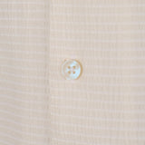 Men Short Sleeve Open Collar Textured Crinkle Shirt