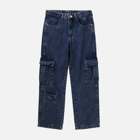 Girls Fashion Jeans With Pocket