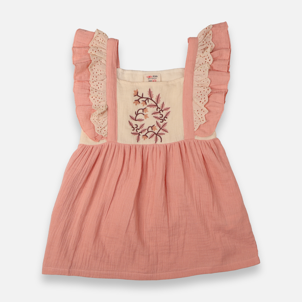 Girls Dress Woven Double Gauze