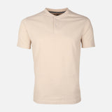 Men Structured Henley T-Shirt