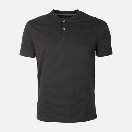 Men Structured Henley T-Shirt