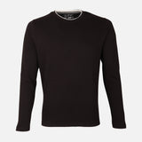 Men Structured Long Sleeve T-Shirt