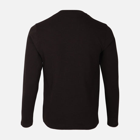 Men Structured Long Sleeve T-Shirt