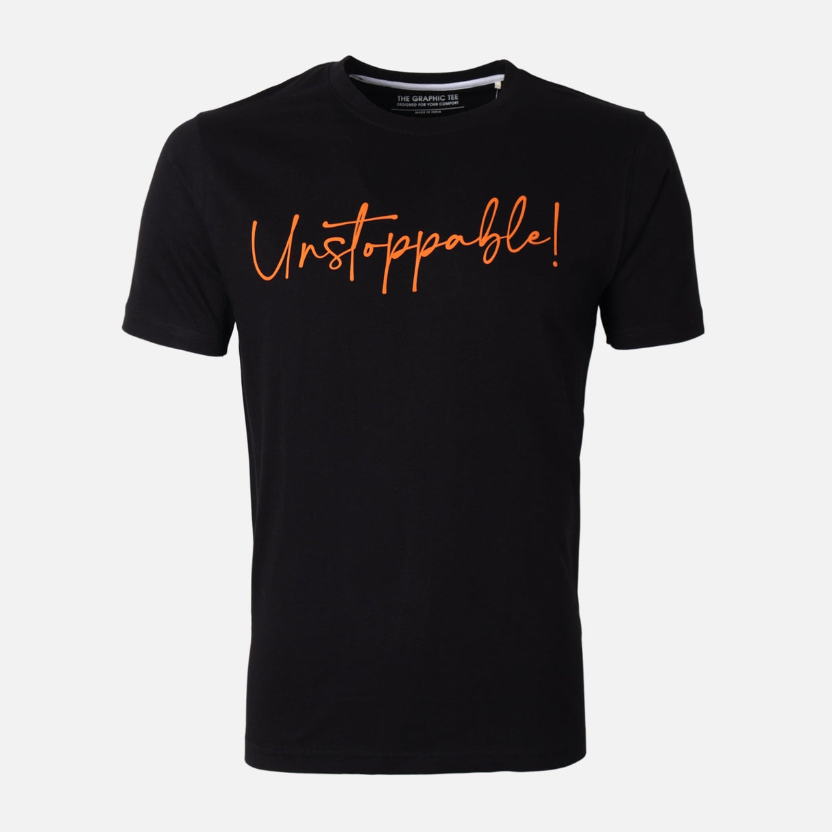 Men Graphic T-Shirt Round Neck
