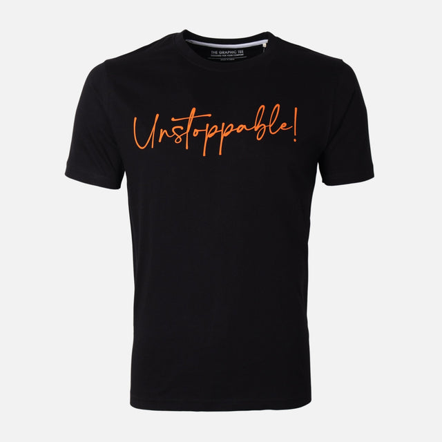 Men Graphic T-Shirt Round Neck