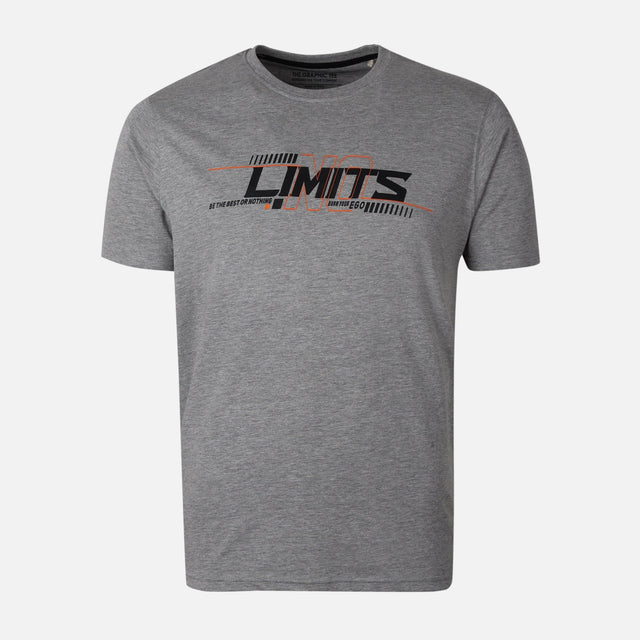 Men Graphic T-Shirt Round Neck