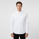 Men Long Sleeve Oxford Shirt