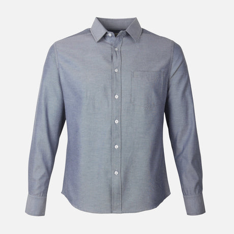 Men Long Sleeve Oxford Shirt