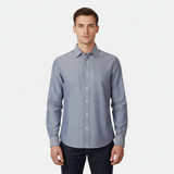 Men Long Sleeve Oxford Shirt