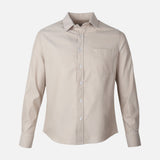 Men Long Sleeve Oxford Shirt