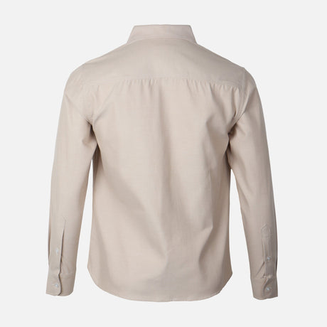 Men Long Sleeve Oxford Shirt