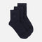 Men Antibacterial Quarter Socks 3 Pairs
