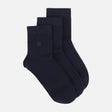 Men Antibacterial Quarter Socks 3 Pairs