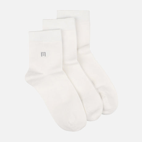 Men Antibacterial Quarter Socks 3 Pairs