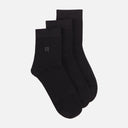 Men Antibacterial Quarter Socks 3 Pairs