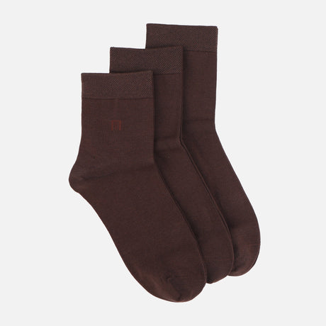Men Antibacterial Quarter Socks 3 Pairs
