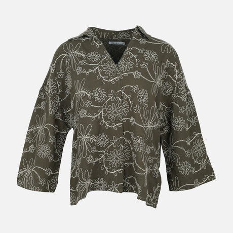 Women Embroidered Shacket