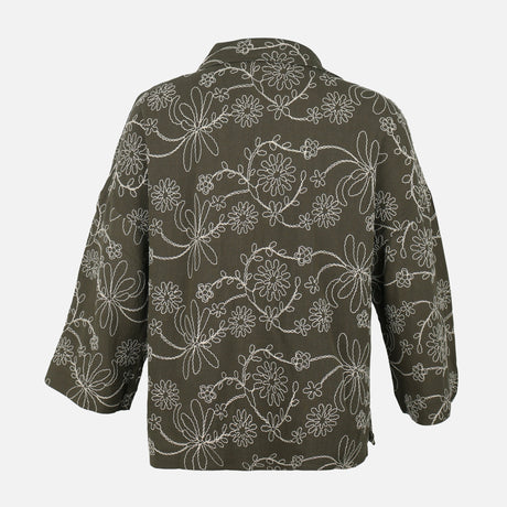Women Embroidered Shacket