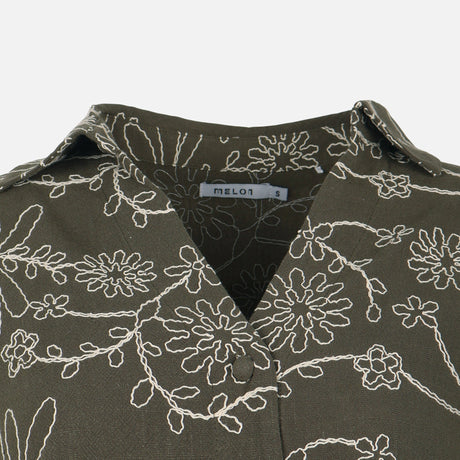Women Embroidered Shacket
