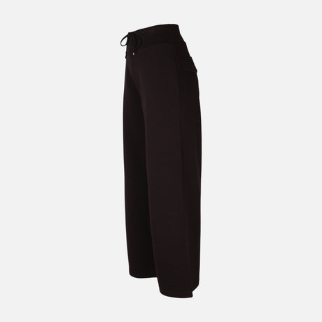 Women Woven Scuba Loose Pant