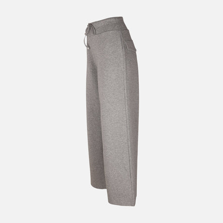 Women Woven Scuba Loose Pant