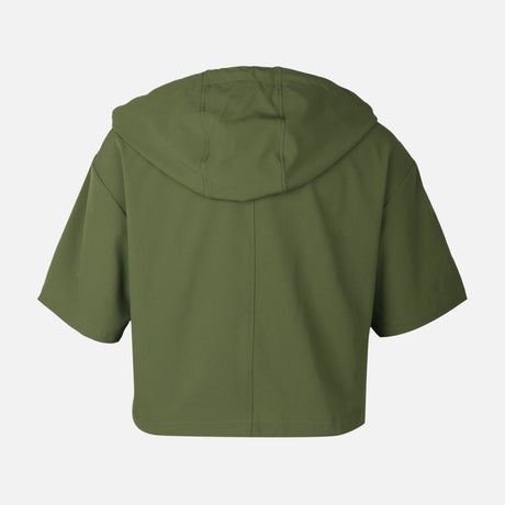 Women Oversized Hooded Shacket