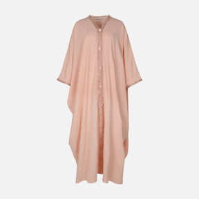 Women Lace Detail Kaftan Maxi Dress