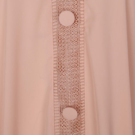 Women Lace Detail Kaftan Maxi Dress