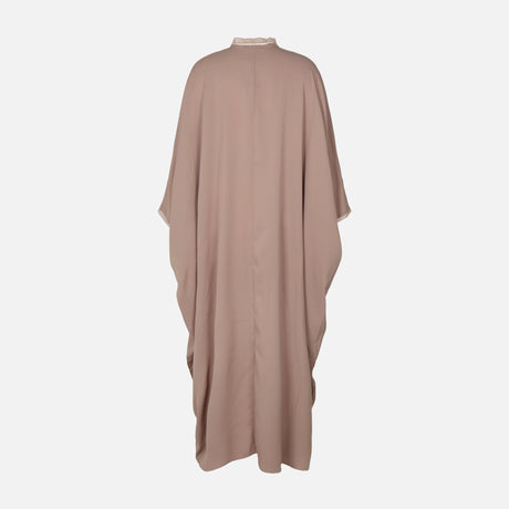 Women Lace Detail Kaftan Maxi Dress