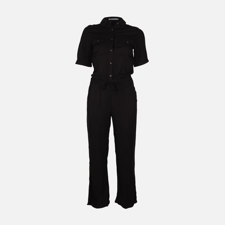 Women Short Sleeve Jumpsuit