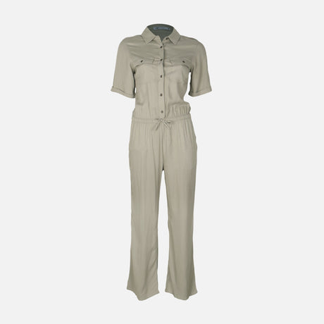 Women Short Sleeve Jumpsuit