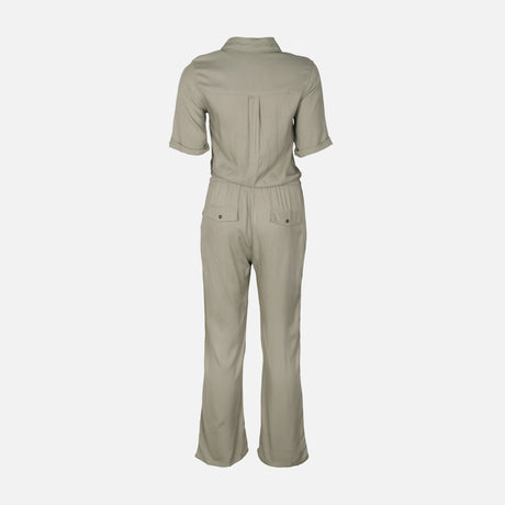 Women Short Sleeve Jumpsuit