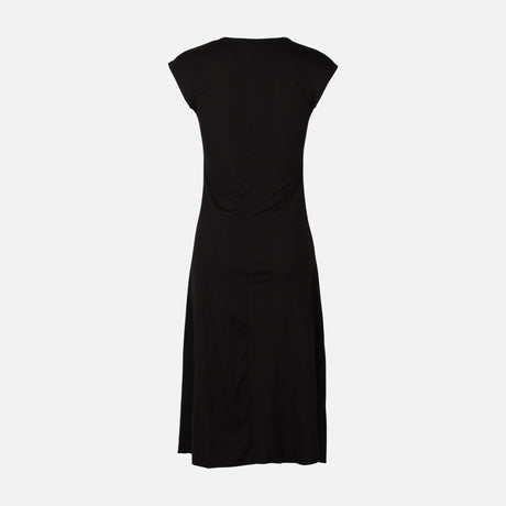 Women Sleeve Less Knitted Maxi Dress