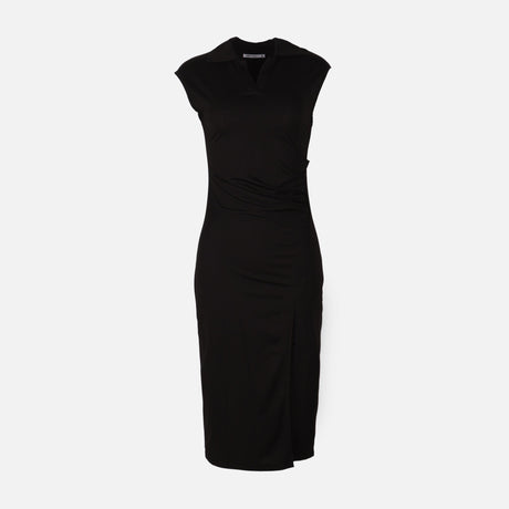Women Sleeve Less Knitted Maxi Dress