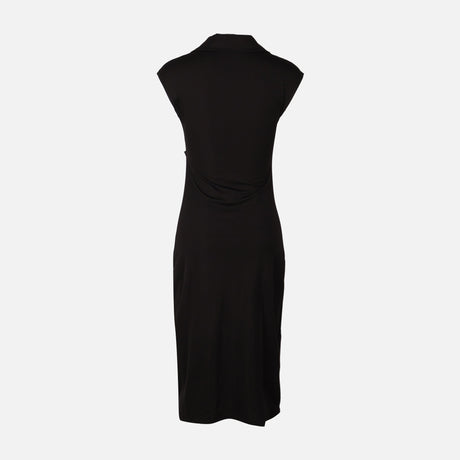 Women Sleeve Less Knitted Maxi Dress