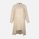 Women 2-Piece Embroidered Sheer Dress Set