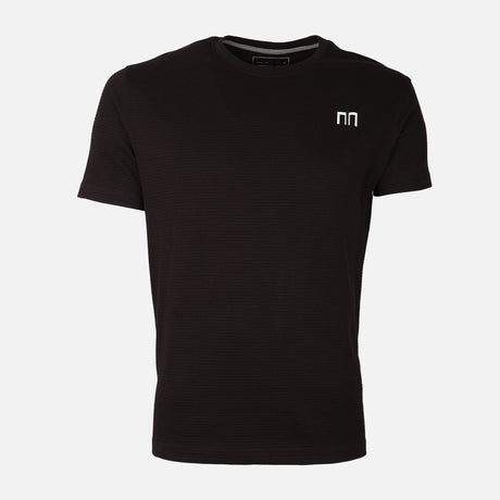 Men Structured Round Neck T-Shirt