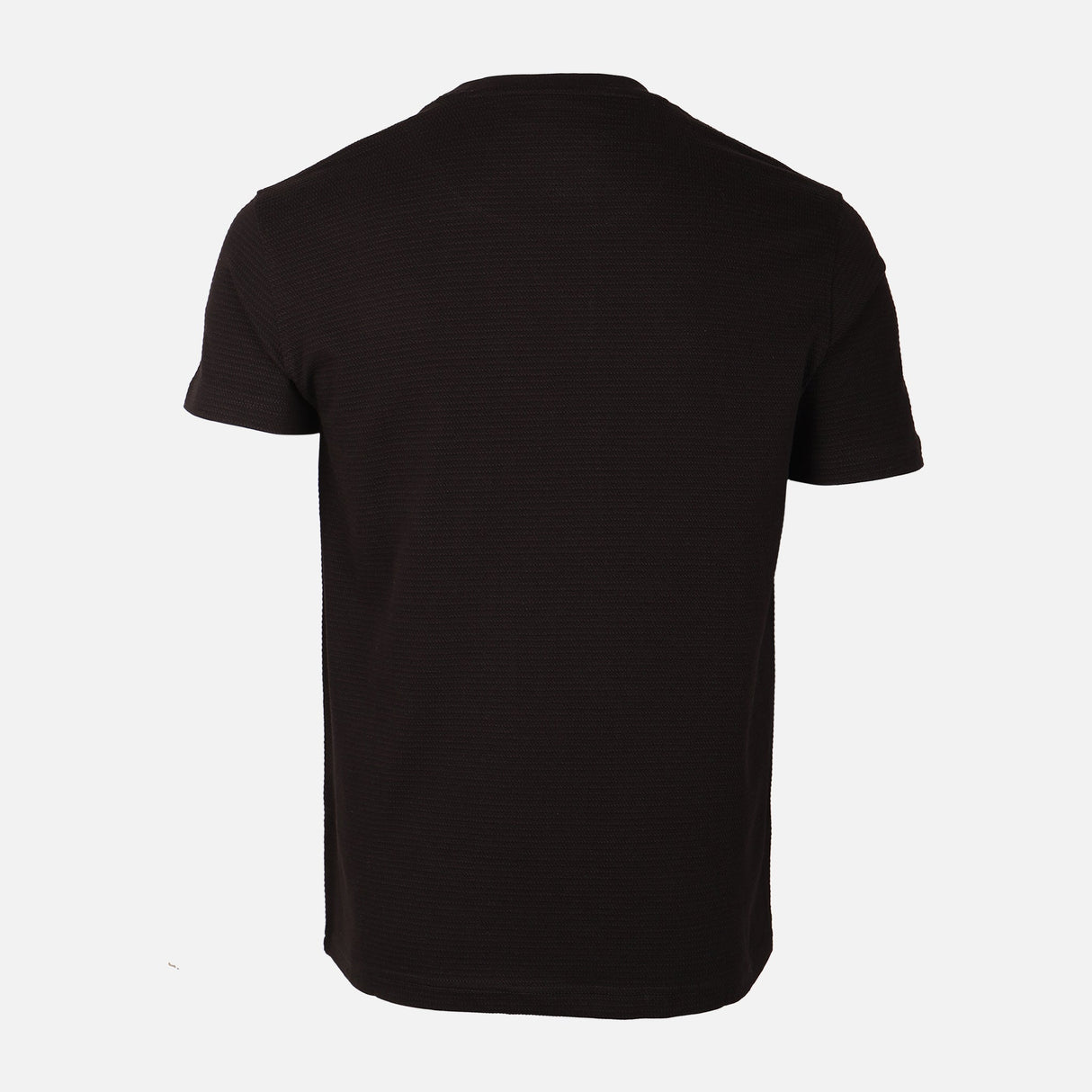 Men Structured Round Neck T-Shirt