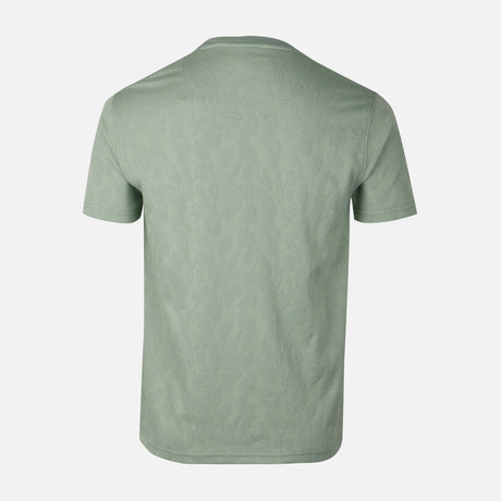 Men Structure T-Shirt Round Neck