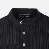 Men Structure T-Shirt Henley Neck