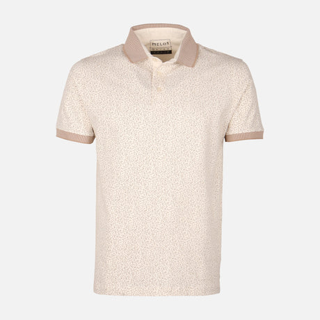 Men All-Over Print Polo T-Shirt Short Sleeve
