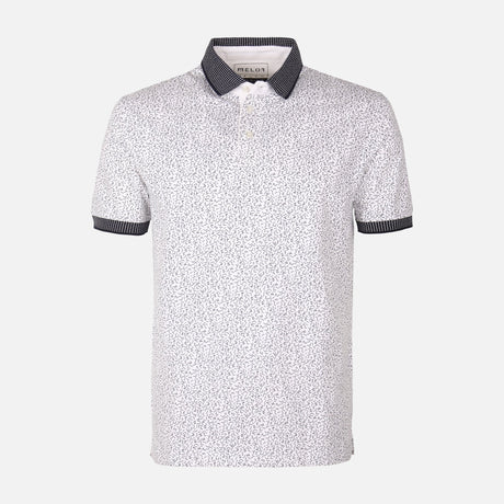 Men All-Over Print Polo T-Shirt Short Sleeve