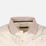 Men All-Over Print Polo T-Shirt Short Sleeve