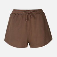 Women Basic Waffle Short