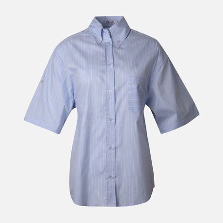 Women Striped Oversize Shirt